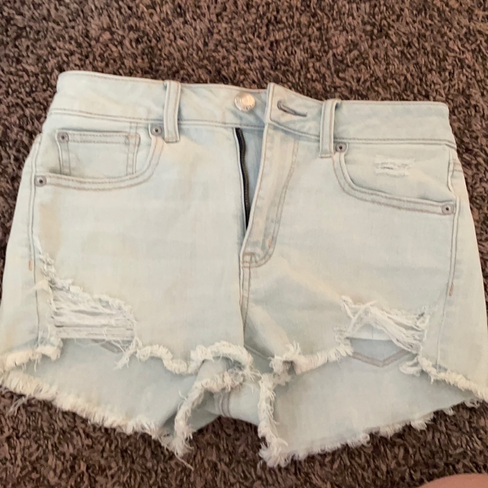 American eagle Hi rise shortie shorts. Worn twice.